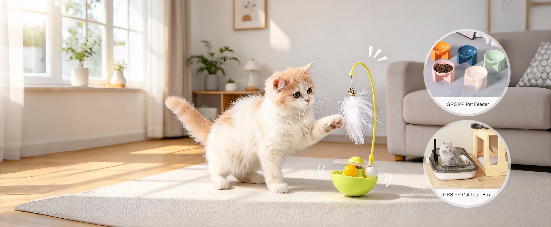 Proveedor de accesorios y juguetes para mascotas de calidad de China